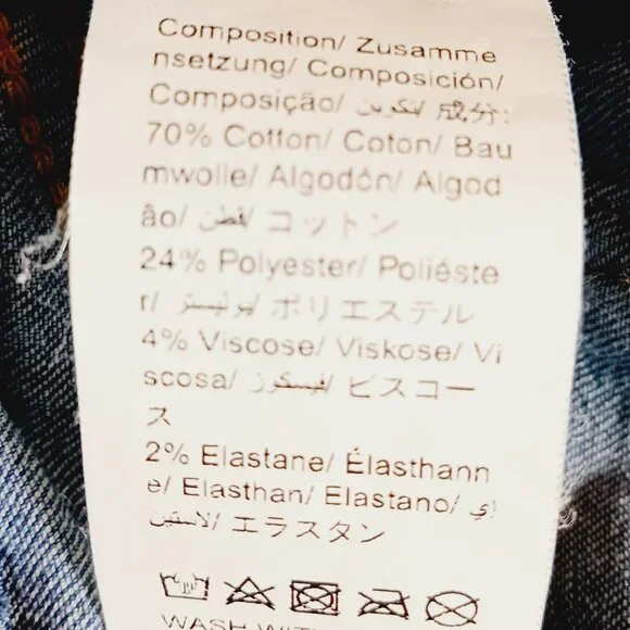 SHEIN, Denim Overalls, Size Medium, Slightly Distressed, Crop - Ankle - Picture 14 of 15